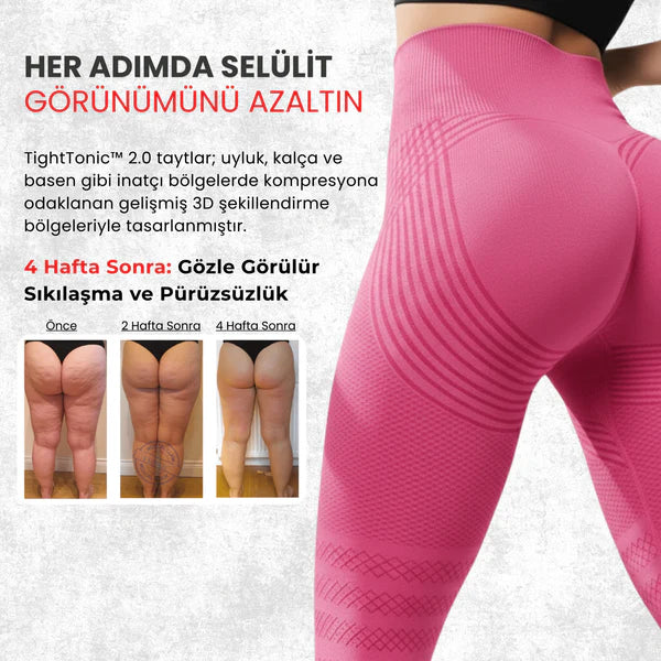 3'Lü Etki Taytı Lipödem, Selülit, Varis