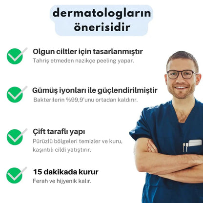 HAPPYBATH PEELİNG ANTİBAKTERİYEL DUŞ HAVLUSU